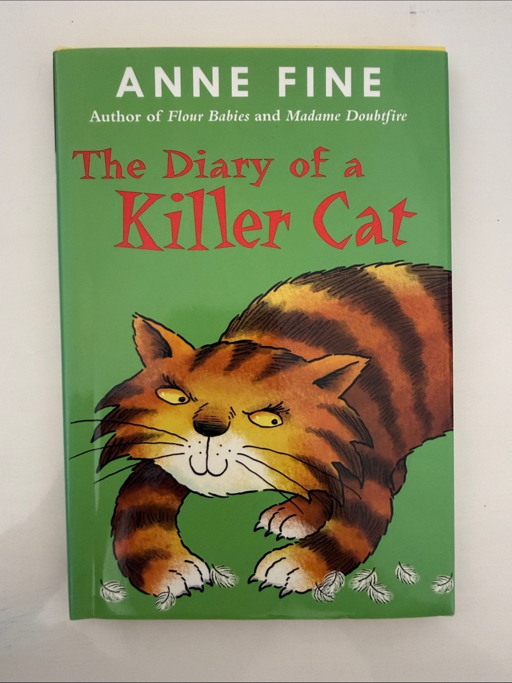 Anne Fine The Diary of a Killer Cat - Green Cover